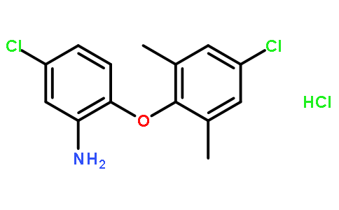 5-氯-2-（4-氯-2,6-二甲基苯氧基）苯胺盐酸盐