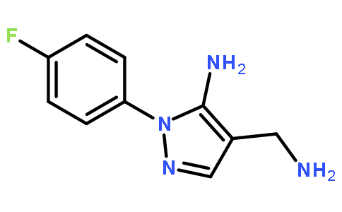 5-氨基-4-甲氨基-1-（4-氟苯基）-1H-吡唑