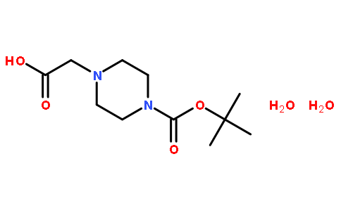 2-(4-(叔丁氧基羰基)哌嗪-1-基)乙酸二水合物
