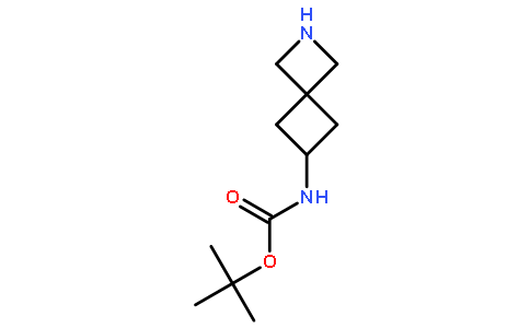 2-氮杂螺[3.3]庚基-6-氨基甲酸叔丁酯