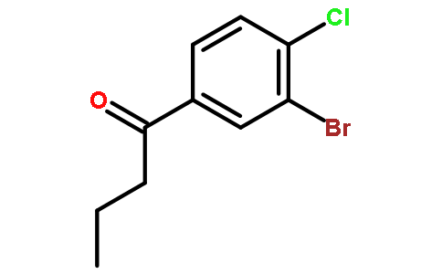 1-(3-溴-4-氯苯基)丁-1-酮