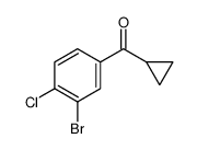 (3-Bromo-4-chlorophenyl)(cyclopropyl)methanone