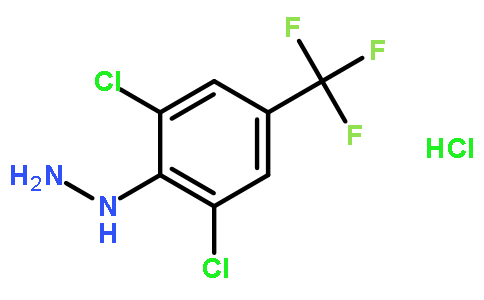 (2,6-二氯-4-(三氟甲基)苯基)肼盐酸盐