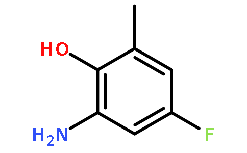 2-氨基-4-氟-6-甲基苯酚