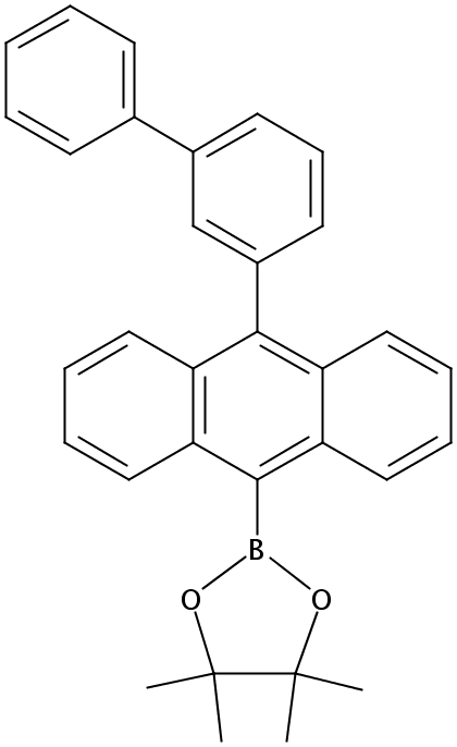 2-(10-([1,1'-聯(lián)苯基]-3-基)蒽-9-基)硼酸頻哪醇酯