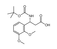 BOC-(R)-3-AMINO-3-(2,3-DIMETHOXY-PHENYL)-PROPIONIC ACID
