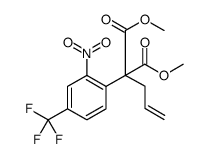 Propanedioic acid, 2-[2-nitro-4-(trifluoromethyl)phenyl]-2-(2-propen-1-yl)-, 1,3-dimethyl ester