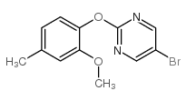 5-溴-2-(2-甲氧基-4-甲基苯氧基)嘧啶