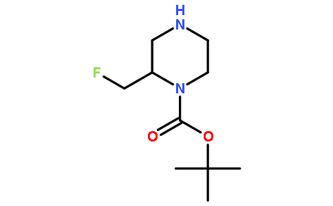 2-Fluoromethyl-piperazine-1-carboxylic acid tert-butyl ester