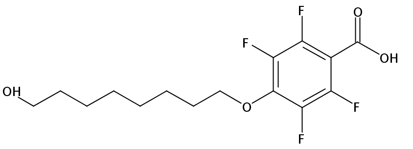 2,3,5,6-四氟-4-(8-羟基-正辛醚)-苯甲酸