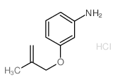 3-[(2-Methyl-2-propenyl)oxy]aniline hydrochloride
