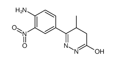 3-(4-amino-3-nitrophenyl)-4-methyl-4,5-dihydro-1H-pyridazin-6-one