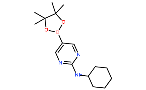 2-(环己基氨基)嘧啶-5-硼酸频那醇酯