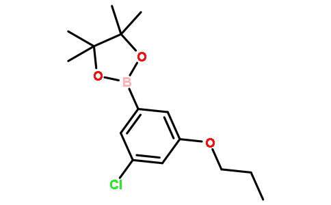 3-氯-5-丙氧基苯硼酸频那醇酯