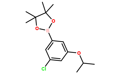 3-氯-5-异丙氧基苯硼酸频那醇酯