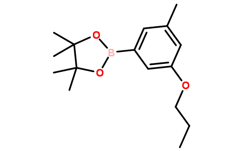3-甲基-5-丙氧基苯硼酸频那醇酯