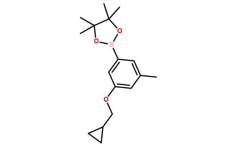 3-(环丙基甲氧基)-5-甲基苯硼酸频那醇酯