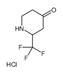 2-(trifluoromethyl)piperidin-4-one,hydrochloride