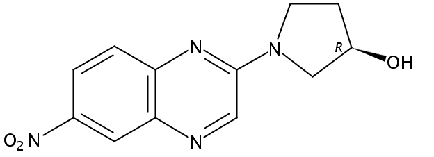 (R)-1-(6-Nitroquinoxalin-2-yl)pyrrolidin-3-ol