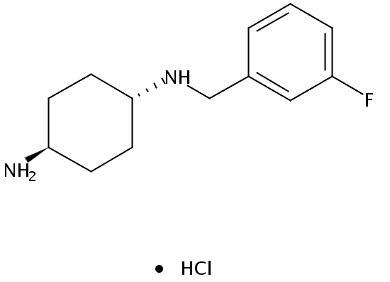 (1r,4r)-N1-(3-Fluorobenzyl)cyclohexane-1,4-diamine hydrochloride