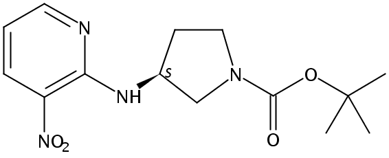 (S)-tert-Butyl 3-((3-nitropyridin-2-yl)amino)pyrrolidine-1-carboxylate