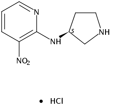 (S)-3-Nitro-N-(pyrrolidin-3-yl)pyridin-2-amine hydrochloride