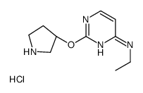 (S)-N-Ethyl-2-(pyrrolidin-3-yloxy)pyrimidin-4-amine hydrochloride