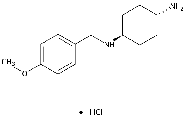 (1r,4r)-N1-(4-Methoxybenzyl)cyclohexane-1,4-diamine hydrochloride