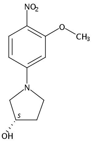 (S)-1-(3-Methoxy-4-nitrophenyl)pyrrolidin-3-ol