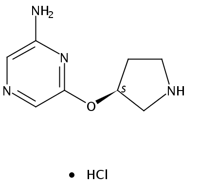 (S)-6-(Pyrrolidin-3-yloxy)pyrazin-2-amine hydrochloride