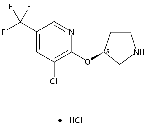 (S)-3-Chloro-2-(pyrrolidin-3-yloxy)-5-(trifluoromethyl)pyridine hydrochloride