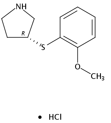 (R)-3-((2-Methoxyphenyl)thio)pyrrolidine hydrochloride