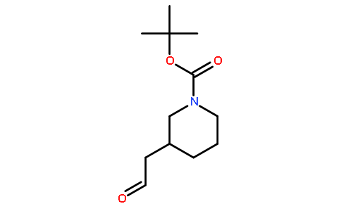 (S)-1-BOC-3-哌啶乙醛