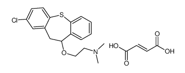 (Z)-but-2-enedioic acid,2-[(3-chloro-5,6-dihydrobenzo[b][1]benzothiepin-6-yl)oxy]-N,N-dimethylethanamine