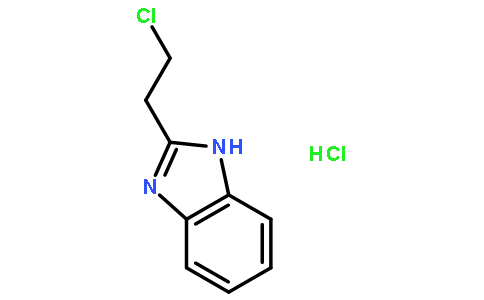 2-(2-氯乙基)-1H-苯并[d]咪唑鹽酸鹽