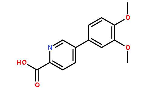 5-(3,4-二甲氧基苯基)吡啶甲酸