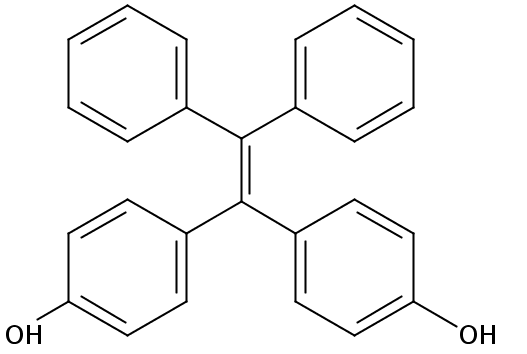 4-[1-(4-hydroxyphenyl)-2,2-diphenylethenyl]phenol
