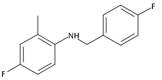 4-氟-N-(4-氟苄基)-2-甲基苯胺