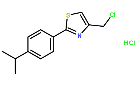4-（氯甲基）-2-（4-异丙基苯基）-1,3-噻唑盐酸盐