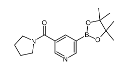 Pyrrolidin-1-yl(5-(4,4,5,5-tetramethyl-1,3,2-dioxaborolan-2-yl)pyridin-3-yl)methanone