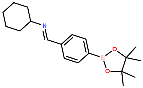 4-(环己基亚氨基甲基)苯硼酸频那醇酯
