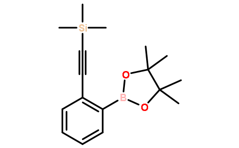 2-[(三甲基甲硅烷基)乙炔]苯硼酸频那醇酯