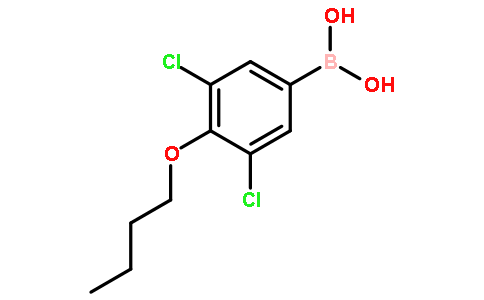 (4-丁氧基-3,5-二氯苯基)硼酸