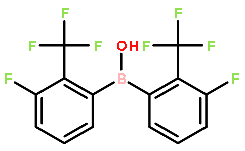 DI(3-FLUORO-2-TRIFLUOROMETHYL)PHENYLBORINIC ACID