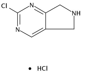 2-chloro-6,7-dihydro-5H-pyrrolo[3,4-d]pyrimidine HCl