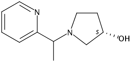 (3S)-1-(1-(Pyridin-2-yl)ethyl)pyrrolidin-3-ol