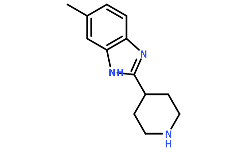 5-甲基-2-哌啶-4-基-1H-苯并咪唑