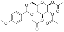 1,2,3-三-O-乙酰基-4,6-O-(4-甲氧基亚苄基)- β-D-吡喃葡萄糖