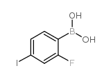 2-氟-4-碘-苯硼酸