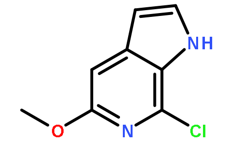 7-氯-5-甲氧基-1H-吡咯并[2,3-c]吡啶